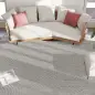 Alfombra Salón 230x160 cm Pelo Corto Estilo Moderno Base Antideslizante Tejida a Máquina Gris Alfombra Salón 230x160 cm Pelo Corto Estilo Moderno Base Antideslizante Tejida a Máquina Gris