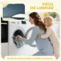 Juego de 9 Bloques de Espuma para Niños con Fundas de Terciopelo Lavables para Escalar y Gatear Multicolor Juego de 9 Bloques de Espuma para Niños con Fundas de Terciopelo Lavables para Escalar y Gatear Multicolor