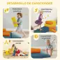 Juego de 9 Bloques de Espuma para Niños con Fundas de Terciopelo Lavables para Escalar y Gatear Multicolor Juego de 9 Bloques de Espuma para Niños con Fundas de Terciopelo Lavables para Escalar y Gatear Multicolor