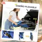 Carrito para Perros Pequeños con Cesta de Almacenaje Ventanas de Malla y Cinturón de Seguridad 77x44x102 cm Azul Carrito para Perros Pequeños con Cesta de Almacenaje Ventanas de Malla y Cinturón de Seguridad 77x44x102 cm Azul