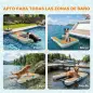 Rampa de Agua Hinchable para Perros para Piscina Barcos Lagos 151x102 cm con Superficie Antideslizante de EVA Rampa de Agua Hinchable para Perros para Piscina Barcos Lagos 151x102 cm con Superficie Antideslizante de EVA