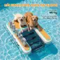 Rampa de Agua Hinchable para Perros para Piscina Barcos Lagos 151x102 cm con Superficie Antideslizante de EVA Rampa de Agua Hinchable para Perros para Piscina Barcos Lagos 151x102 cm con Superficie Antideslizante de EVA