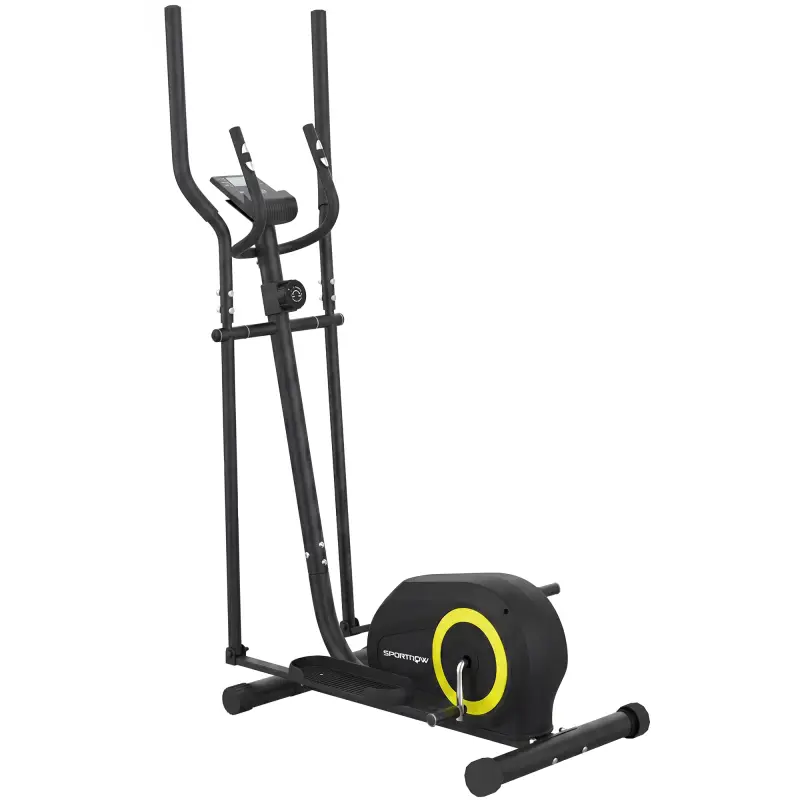 Bicicleta Elíptica para Casa Silenciosa con Bluetooth Compatible con App Resistencia de 8 Niveles Sensor Pulso Ruedas Bicicleta Elíptica para Casa Silenciosa con Bluetooth Compatible con App Resistencia de 8 Niveles Sensor Pulso Ruedas