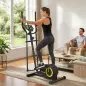 Bicicleta Elíptica para Casa Silenciosa con Bluetooth Compatible con App Resistencia de 8 Niveles Sensor Pulso Ruedas Bicicleta Elíptica para Casa Silenciosa con Bluetooth Compatible con App Resistencia de 8 Niveles Sensor Pulso Ruedas