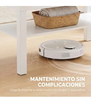 Mesa de Centro Mesa de Café para Salón con Estante Abierto Tablero Grueso para Salón Oficina 90x45x44,5 cm Blanco