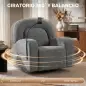 Sillón Relax Reclinable 3 en 1 con Función Mecedora Giratorio 360° Soporte para Teléfono Asiento Amplio Gris Sillón Relax Reclinable 3 en 1 con Función Mecedora Giratorio 360° Soporte para Teléfono Asiento Amplio Gris