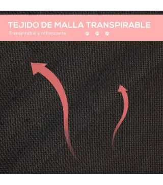 Cama Elevada para Perros Gatos Portátil Cama para Mascotas con Zona de Malla Transpirable y Tela Oxford para Interior Exterior 9
