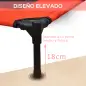 Cama Elevada para Perros Gatos Portátil Cama para Mascotas con Zona de Malla Transpirable y Tela Oxford para Interior Exterior 9 Cama Elevada para Perros Gatos Portátil Cama para Mascotas con Zona de Malla Transpirable y Tela Oxford para Interior Exterior 9