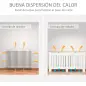 Cubre Radiadores 152x19x83 cm Cubierta para Radiador de MDF Cubreradiador para Salón Dormitorio Pasillo Blanco Cubre Radiadores 152x19x83 cm Cubierta para Radiador de MDF Cubreradiador para Salón Dormitorio Pasillo Blanco
