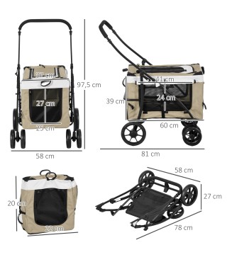 Carrito para Perros