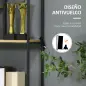 Estantería Estilo Industrial de 5 Niveles Mueble Estantes Almacenaje con 2 Cajones y Marco de Metal 80x30x170,5 cm Roble Estantería Estilo Industrial de 5 Niveles Mueble Estantes Almacenaje con 2 Cajones y Marco de Metal 80x30x170,5 cm Roble