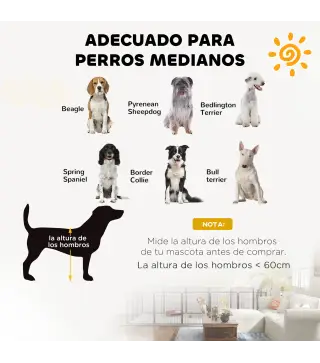 Parque para Perros de 12 Paneles 68x80 cm Corral Plegable para Perros Medianos con Puertas y Cierre Negro