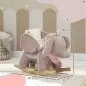 Caballito Balancín para Bebés con Sonido de Elefante y Cinturón de Seguridad de 3 Puntos Base de Madera Marrón Caballito Balancín para Bebés con Sonido de Elefante y Cinturón de Seguridad de 3 Puntos Base de Madera Marrón