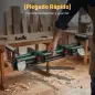 Soporte Sierra Ingletadora Universal con Rodillos Extensibles 94-195 cm Ajustable y Plegable Carga 150 kg Verde Soporte Sierra Ingletadora Universal con Rodillos Extensibles 94-195 cm Ajustable y Plegable Carga 150 kg Verde