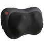 Cojín de Masaje Shiatsu con Calor y 4 Nodos Amasado Giratorio 3D Alivio de la Fatiga Muscular para Mujer y Hombre