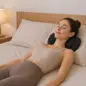 Cojín de Masaje Shiatsu con Calor y 4 Nodos Amasado Giratorio 3D Alivio de la Fatiga Muscular para Mujer y Hombre