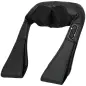 Masajeador Cervical y Espalda con Calor y 8 Nodos Shiatsu 3 Intensidades de Amasamiento 3D Negro Masajeador Cervical y Espalda con Calor y 8 Nodos Shiatsu 3 Intensidades de Amasamiento 3D Negro