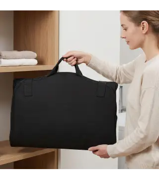 Colchón de Masaje Cuerpo Completo Plegable con Calefacción Compresión de Aire 4 Modos 3 Intensidades Apagado Automático