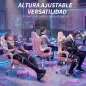 Silla Gamer con Lumbar Masaje Vibración Reclinable 155° Altura Ajustable Reposacabezas y Reposapiés Retráctil Rosa