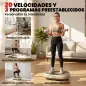Plataforma Vibratoria con 20 Niveles de Velocidad 3 Programas Pantalla LED Control Remoto para Hacer Ejercicio en Casa Plataforma Vibratoria con 20 Niveles de Velocidad 3 Programas Pantalla LED Control Remoto para Hacer Ejercicio en Casa
