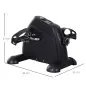 Minibicicleta Estática Pedalier de Metal Aparato de Ejercicios 2 en 1 Brazos y Piernas Resistencia Ajustable Pantalla LCD para l Minibicicleta Estática Pedalier de Metal Aparato de Ejercicios 2 en 1 Brazos y Piernas Resistencia Ajustable Pantalla LCD para l