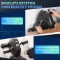 Minibicicleta Estática Pedalier de Metal Aparato de Ejercicios 2 en 1 Brazos y Piernas Resistencia Ajustable Pantalla LCD para l Minibicicleta Estática Pedalier de Metal Aparato de Ejercicios 2 en 1 Brazos y Piernas Resistencia Ajustable Pantalla LCD para l
