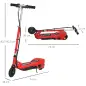 Patinete Eléctrico para Niños de +7 Años Scooter Plegable con Altura Ajustable Batería Recargable 24V Velocidad hasta 12 km/h y Patinete Eléctrico para Niños de +7 Años Scooter Plegable con Altura Ajustable Batería Recargable 24V Velocidad hasta 12 km/h y