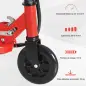 Patinete Eléctrico para Niños de +7 Años Scooter Plegable con Altura Ajustable Batería Recargable 24V Velocidad hasta 12 km/h y Patinete Eléctrico para Niños de +7 Años Scooter Plegable con Altura Ajustable Batería Recargable 24V Velocidad hasta 12 km/h y