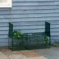 Trampa para Animales Vivos con 2 Puertas Jaula de Captura Metálica con Asa para Ratones Roedores 80x25x30 cm Verde Oscuro Trampa para Animales Vivos con 2 Puertas Jaula de Captura Metálica con Asa para Ratones Roedores 80x25x30 cm Verde Oscuro
