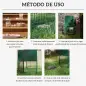Trampa para Animales Vivos con 2 Puertas Jaula de Captura Metálica con Asa para Ratones Roedores 80x25x30 cm Verde Oscuro Trampa para Animales Vivos con 2 Puertas Jaula de Captura Metálica con Asa para Ratones Roedores 80x25x30 cm Verde Oscuro