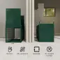 Trampa para Animales Vivos con 2 Puertas Jaula de Captura Metálica con Asa para Ratones Roedores 80x25x30 cm Verde Oscuro Trampa para Animales Vivos con 2 Puertas Jaula de Captura Metálica con Asa para Ratones Roedores 80x25x30 cm Verde Oscuro