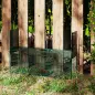 Trampa para Animales Vivos con 2 Puertas Jaula de Captura Metálica con Asa para Ratones Roedores 80x25x30 cm Verde Oscuro Trampa para Animales Vivos con 2 Puertas Jaula de Captura Metálica con Asa para Ratones Roedores 80x25x30 cm Verde Oscuro