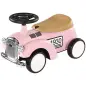 Coche Correpasillos para Bebés de 12 a 36 Meses con Bocina Compartimento de Almacenaje y Volante 58x27x35 cm Rosa