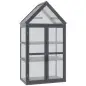 Mini Invernadero de 3 Niveles para Plantas con Techo Abatible y Puertas Dobles Resistente a la Intemperie 70,5x42x132 cm Mini Invernadero de 3 Niveles para Plantas con Techo Abatible y Puertas Dobles Resistente a la Intemperie 70,5x42x132 cm
