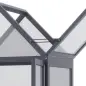 Mini Invernadero de 3 Niveles para Plantas con Techo Abatible y Puertas Dobles Resistente a la Intemperie 70,5x42x132 cm Mini Invernadero de 3 Niveles para Plantas con Techo Abatible y Puertas Dobles Resistente a la Intemperie 70,5x42x132 cm