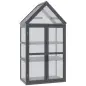 Mini Invernadero de 3 Niveles para Plantas con Techo Abatible y Puertas Dobles Resistente a la Intemperie 70,5x42x132 cm Mini Invernadero de 3 Niveles para Plantas con Techo Abatible y Puertas Dobles Resistente a la Intemperie 70,5x42x132 cm