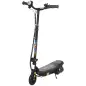 Patinete Eléctrico para Niños de 7-14 Años Plegable con Faro LED Rueda y Freno Velocidad Máxima de 12 km/h Negro