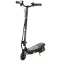 Patinete Eléctrico para Niños de 7-14 Años Plegable con Faro LED Rueda y Freno Velocidad Máxima de 12 km/h Negro