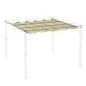 Techo de repuesto para pérgola carpa retráctil de 2,5x2,5 m - Beige