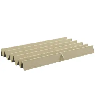 Techo de repuesto para pérgola carpa retráctil de 2,5x2,5 m - Beige