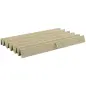 Techo de repuesto para pérgola carpa retráctil de 2,5x2,5 m - Beige