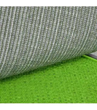 Inodoro para Perros con Césped Sintético, Repuesto y Bandeja Inferior para Interior y Exterior, 67x41x3.5 cm