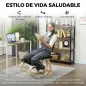 Silla Ergonómica de Rodillas con Respaldo Cojines Acolchados Marco de Madera para una Mejor Postura Oficina Negro Silla Ergonómica de Rodillas con Respaldo Cojines Acolchados Marco de Madera para una Mejor Postura Oficina Negro