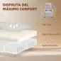 Sillón de Masaje Reclinable con Reposapiés 2 Zonas de Masaje Respaldo Alto Bolsillos Tapizado en Chenilla Gris