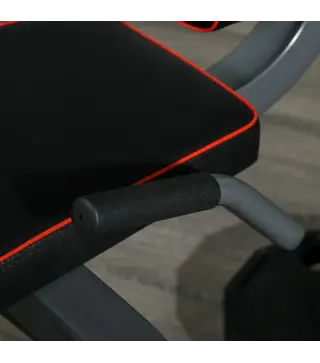 Máquina de Extensión y Curl de Piernas Ajustable con Carga de Placas para Entrenamiento de Cadera Muslos en Gimnasio