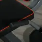 Máquina de Extensión y Curl de Piernas Ajustable con Carga de Placas para Entrenamiento de Cadera Muslos en Gimnasio
