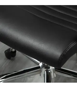 Silla de Escritorio Giratoria Silla de Oficina con Respaldo Alto Ruedas Giratorias Altura Ajustable Función Basculante y Reposab