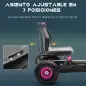 Coche de Pedales para Niños de 5-12 Años con Asiento Ajustable Neumáticos Inflables Amortiguador Carga 50kg Negro y Rosa Coche de Pedales para Niños de 5-12 Años con Asiento Ajustable Neumáticos Inflables Amortiguador Carga 50kg Negro y Rosa