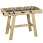 Futbolín para Niños de Madera Mesa de Futbolín con 2 Marcadores 8 Asas y 22 Jugadores 114x78x88 cm Natural Futbolín para Niños de Madera Mesa de Futbolín con 2 Marcadores 8 Asas y 22 Jugadores 114x78x88 cm Natural