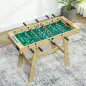 Futbolín para Niños de Madera Mesa de Futbolín con 2 Marcadores 8 Asas y 22 Jugadores 114x78x88 cm Natural Futbolín para Niños de Madera Mesa de Futbolín con 2 Marcadores 8 Asas y 22 Jugadores 114x78x88 cm Natural